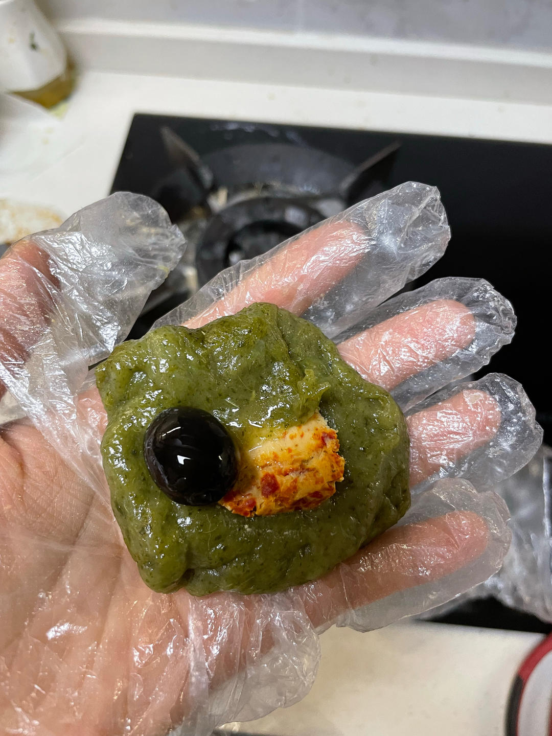 放三天都是软软糯糯的艾草青团