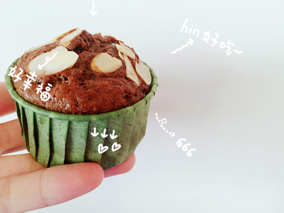 香蕉巧克力马芬