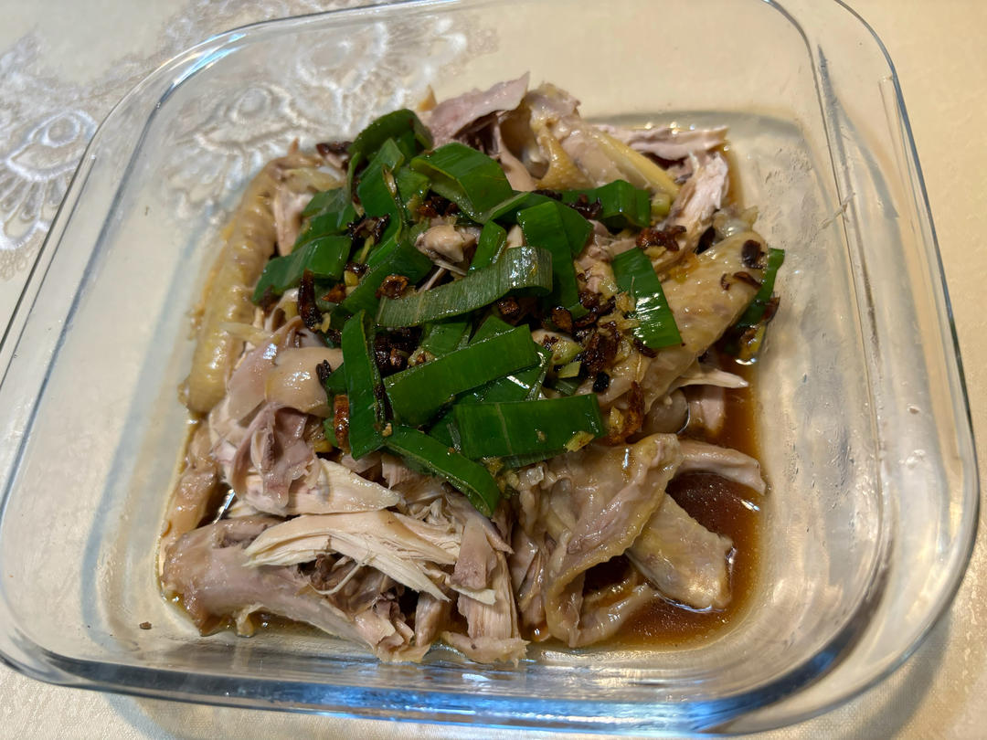 葱油鸡 | 鲜嫩多汁制作便捷的广式冷盘