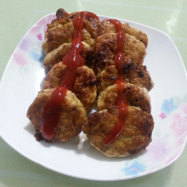 韩国料理——豆腐饼(동그랑땡)
