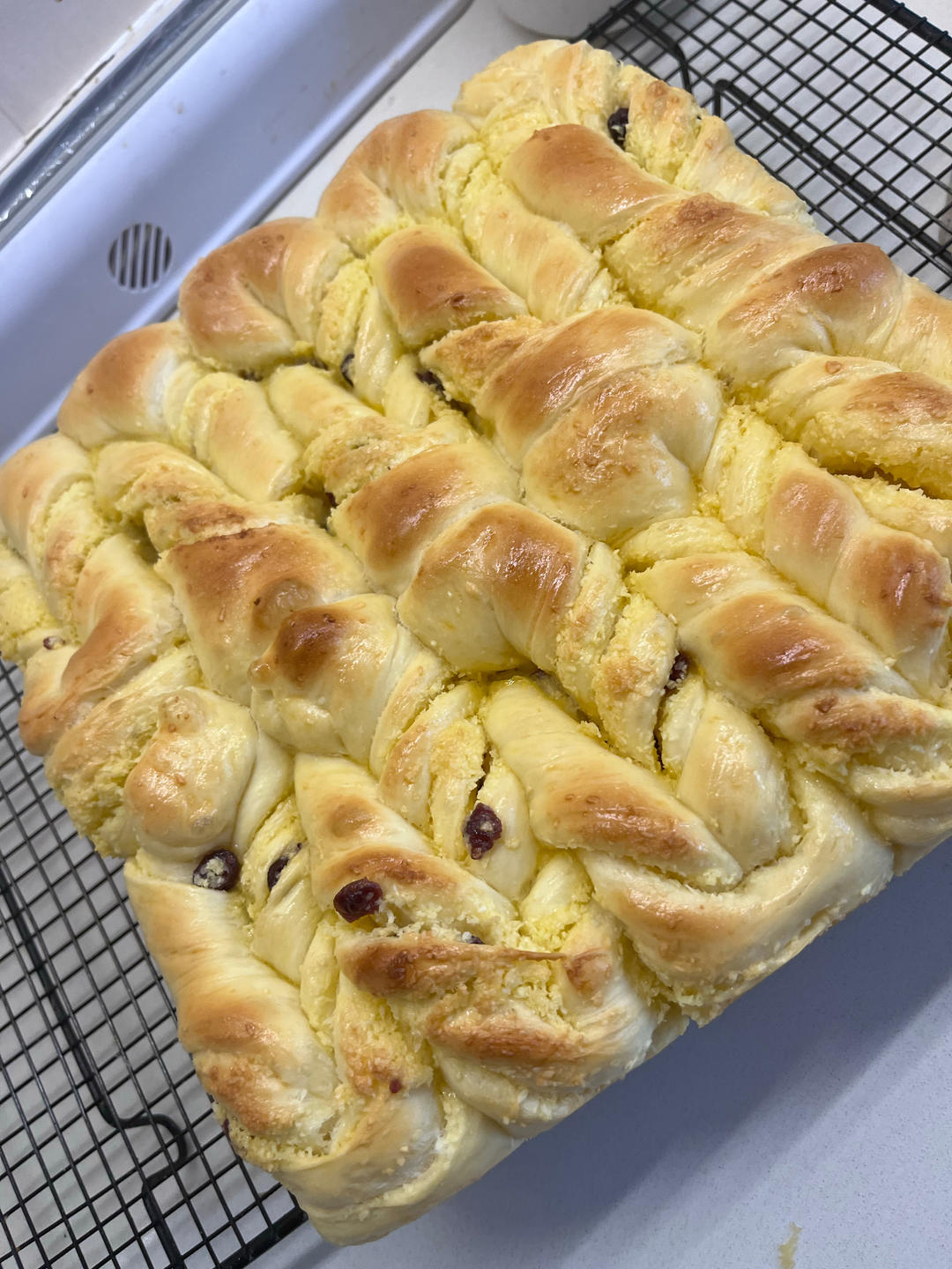 椰蓉蔓越莓排包