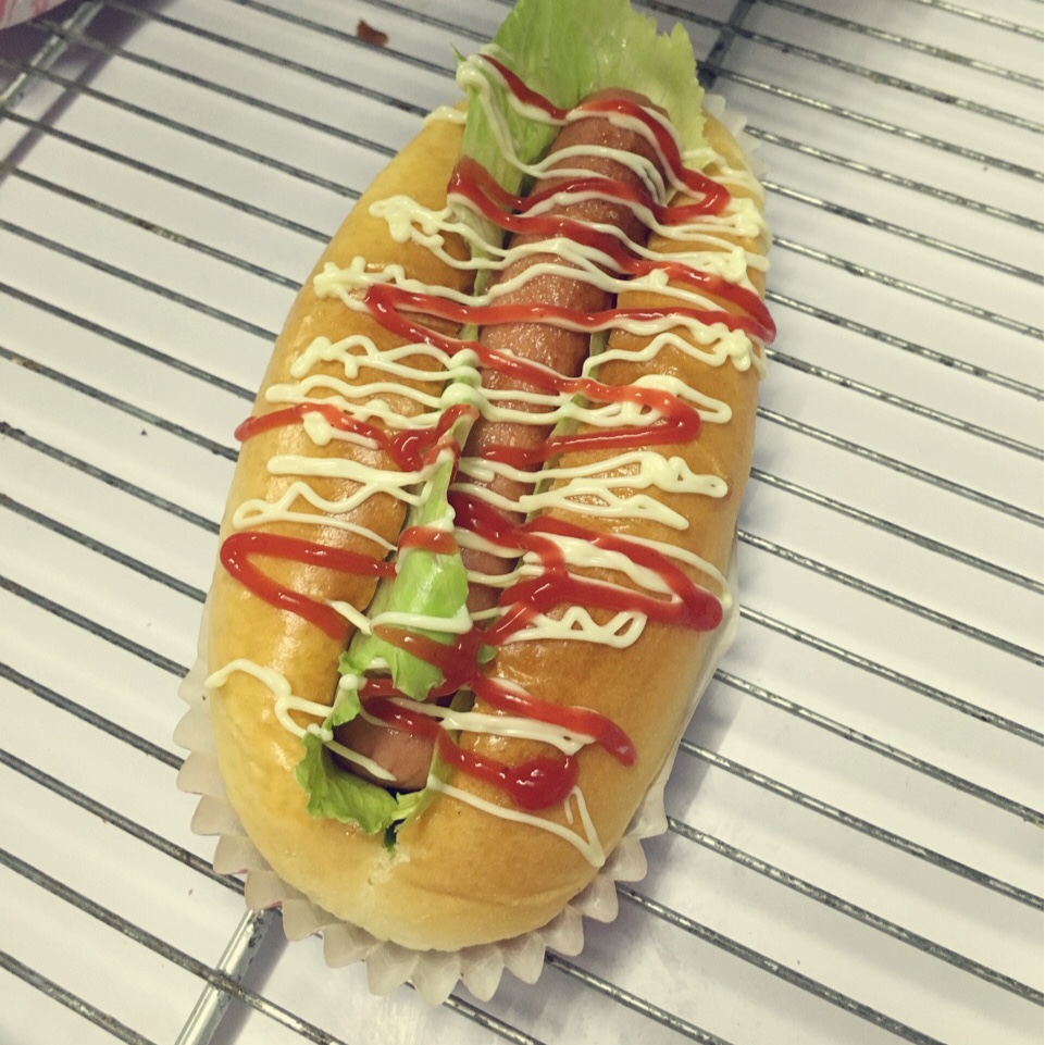 葱香台湾肠仔面包