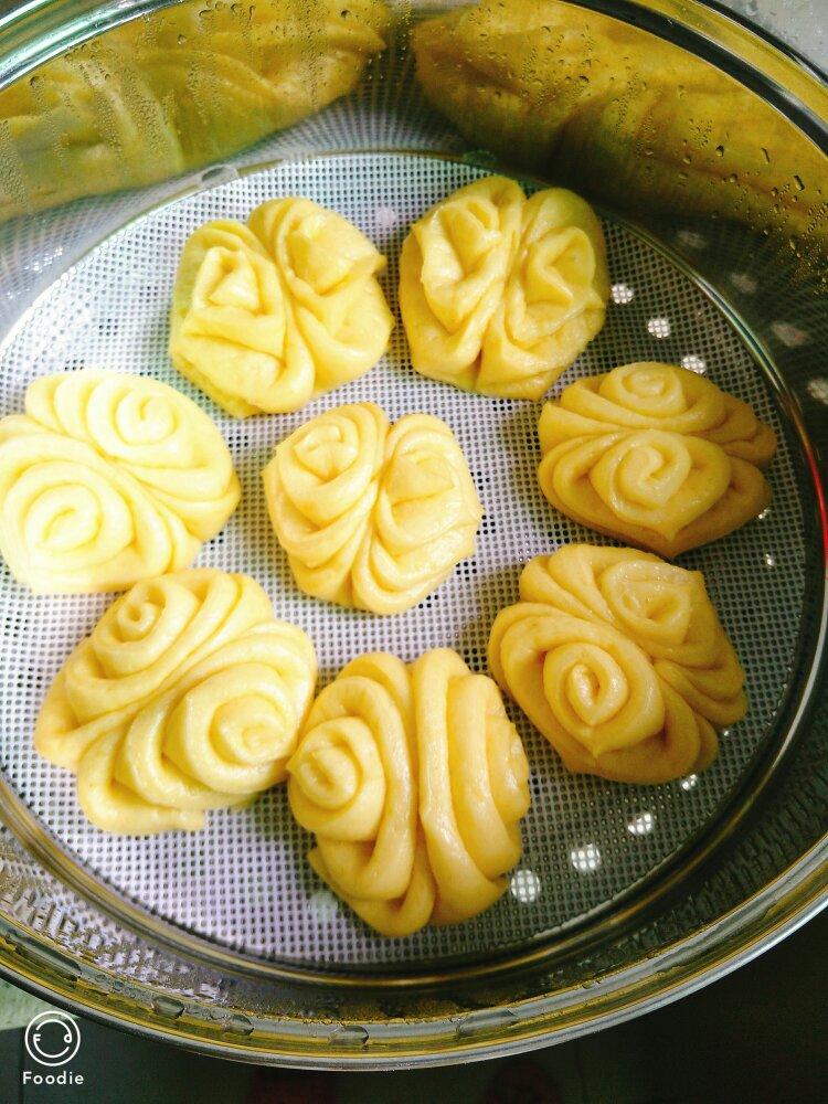 南瓜花卷馒头