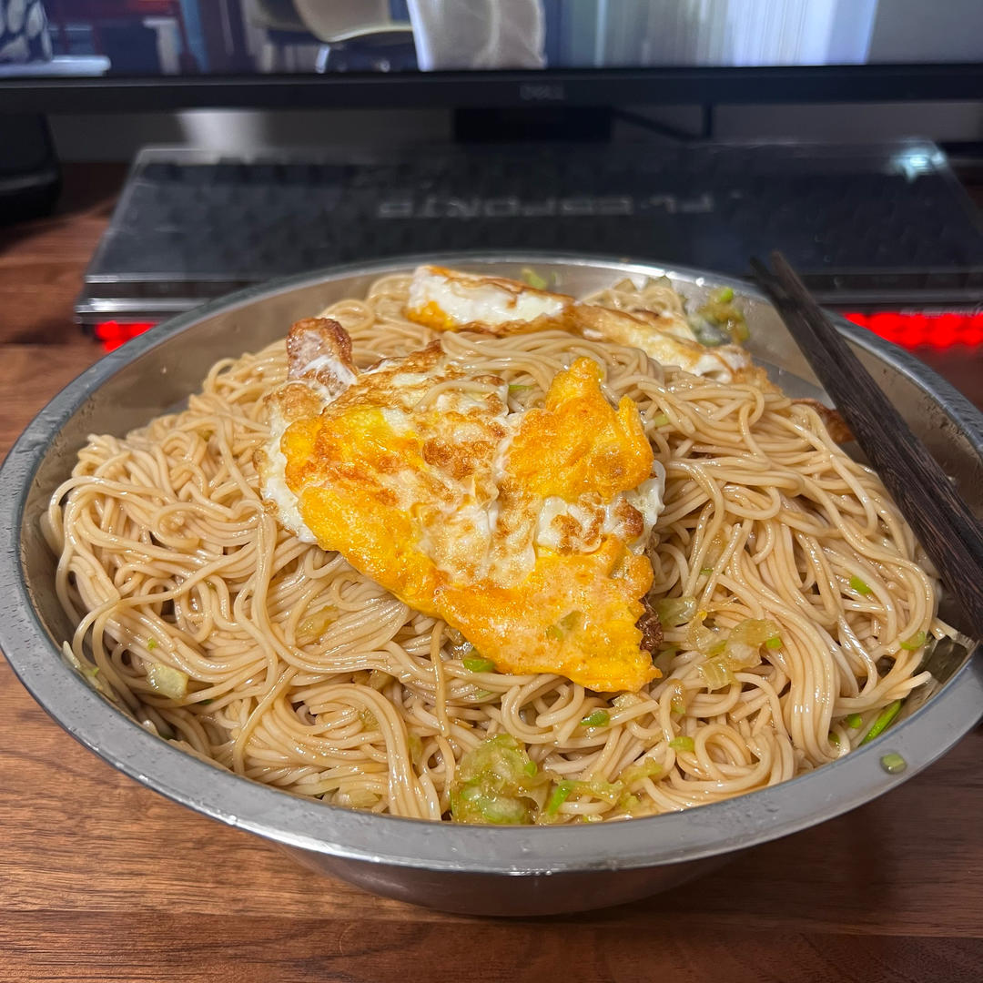 狐仙葱油豆皮面