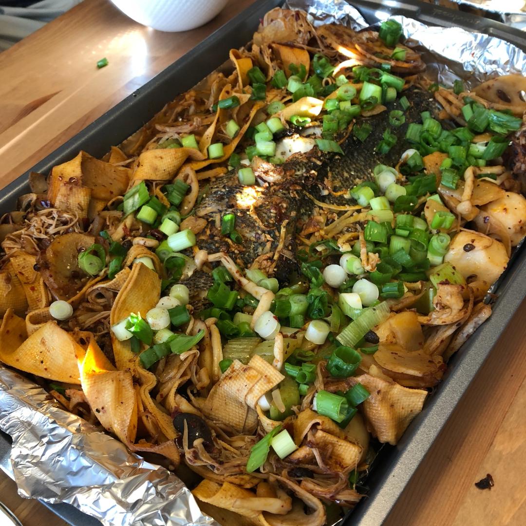 香辣烤鱼-烤箱版