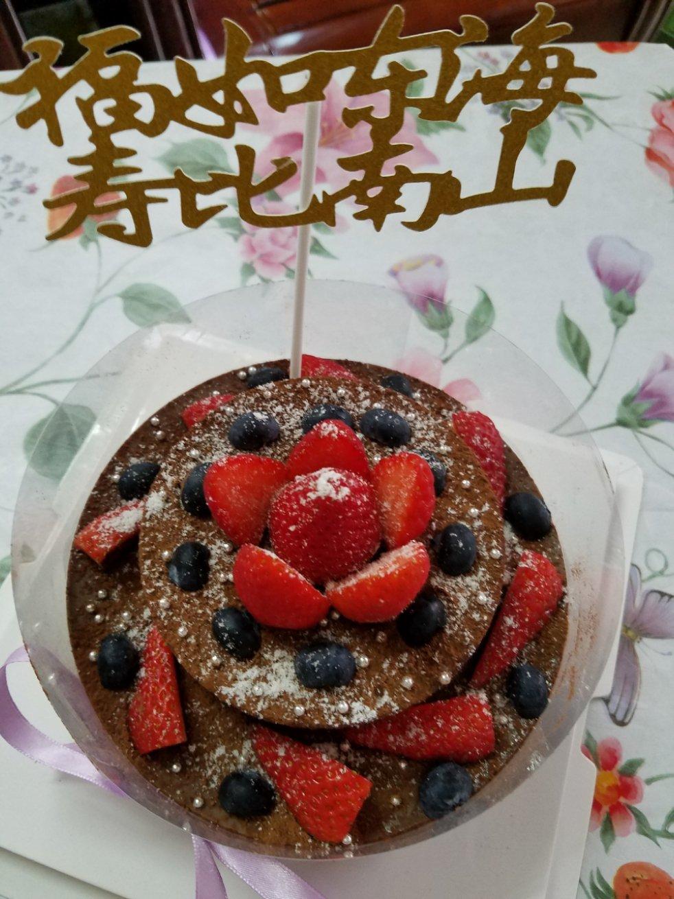 香浓黑巧克力慕斯