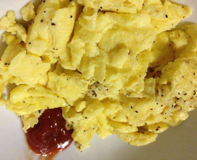 scramble egg —— 经典美式早餐