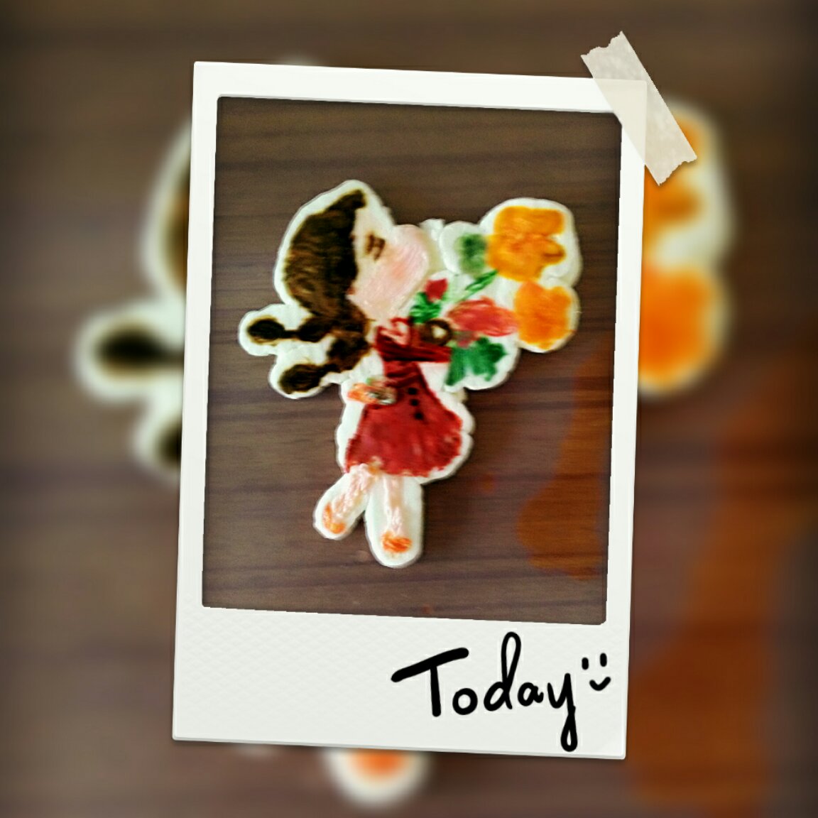 巧克力转印蛋糕