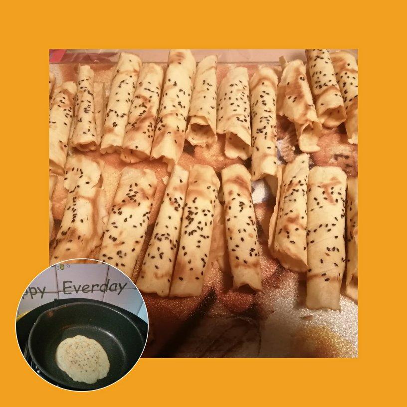 平底锅鸡蛋卷～咔嘣脆