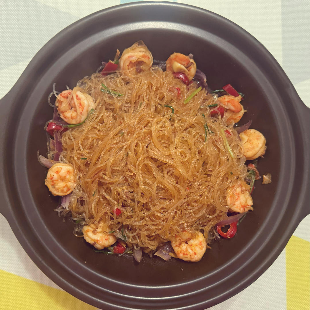 复刻餐厅88一份的海皇粉丝煲，简单又好吃！