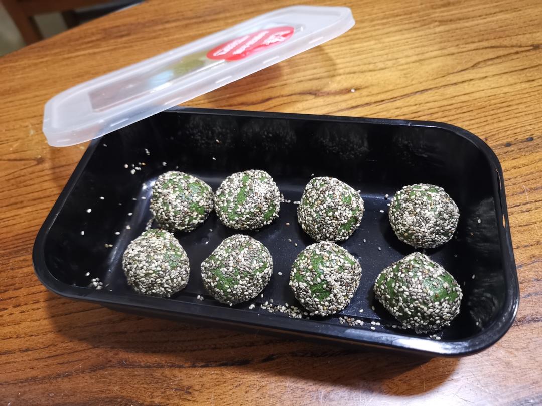 低卡快手小零食伪糯米糍（洋车前子壳粉）