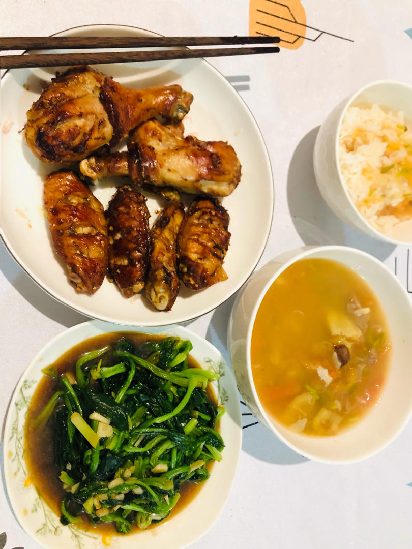 媲美烧烤店的烤鸡翅（烤箱版）