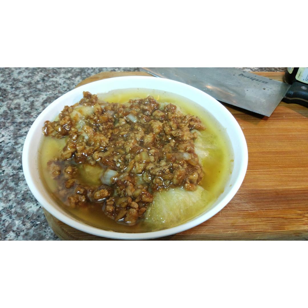 肉酿白菜卷