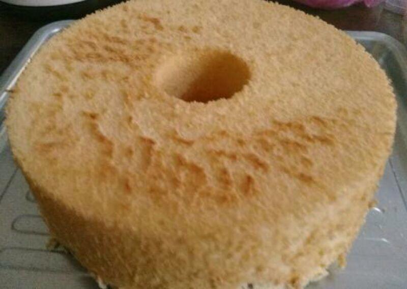 蛋糕的做法（8寸戚风蛋糕）