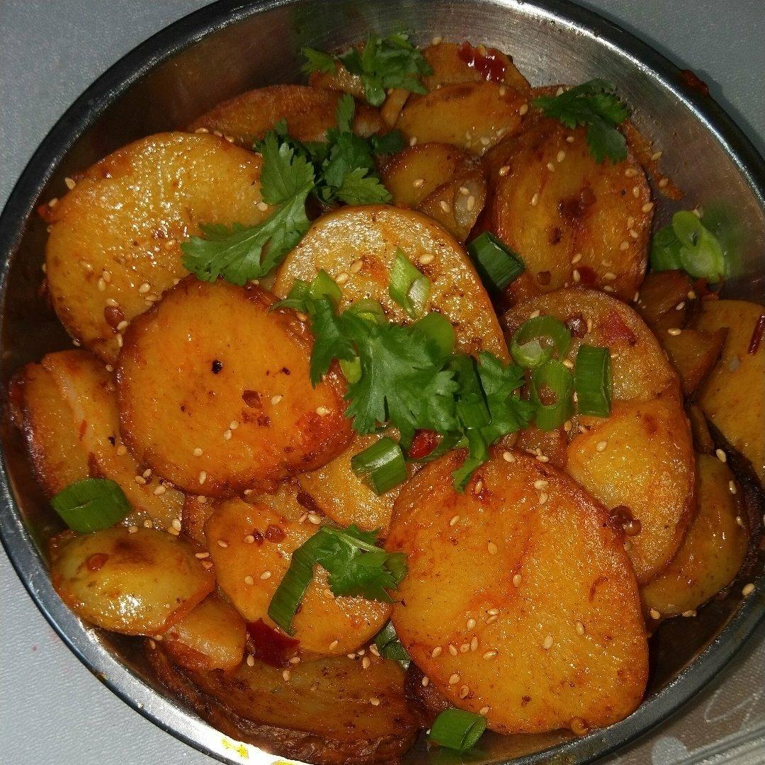 干锅土豆片