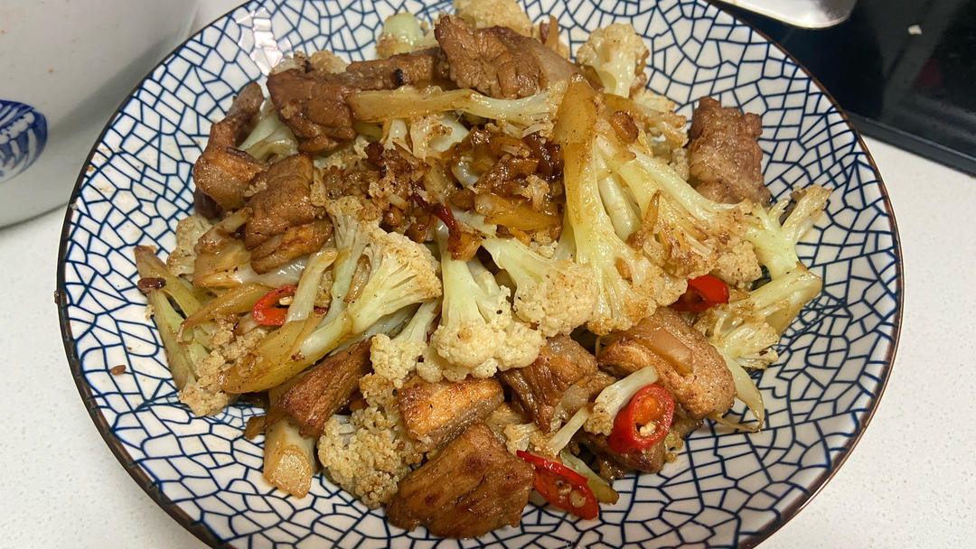 松花菜炒肉