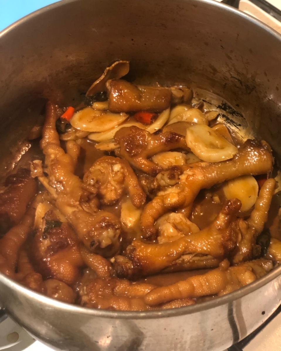香辣卤鸡爪