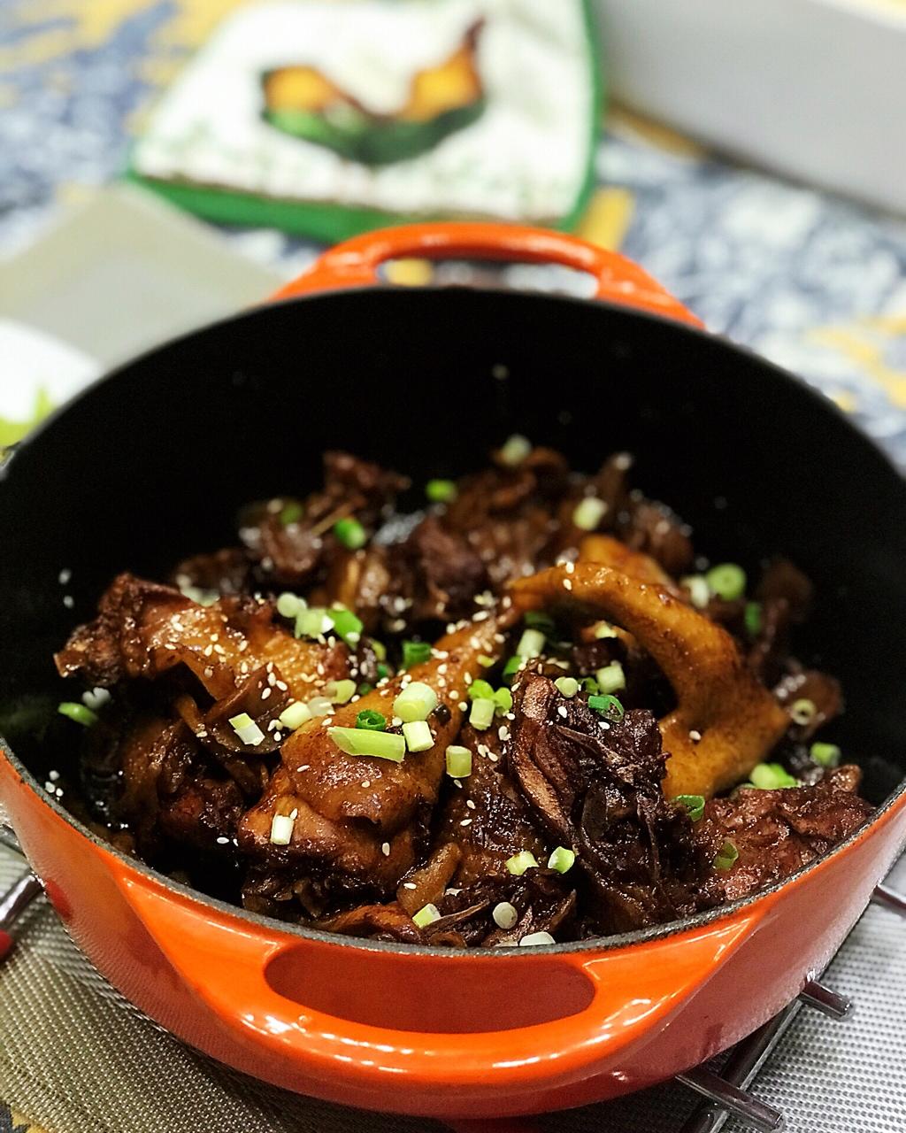 台式三杯鸡