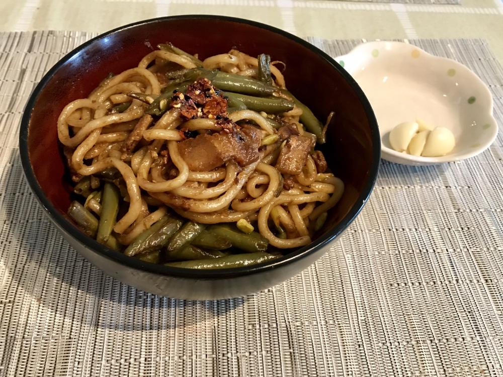 豆角焖面