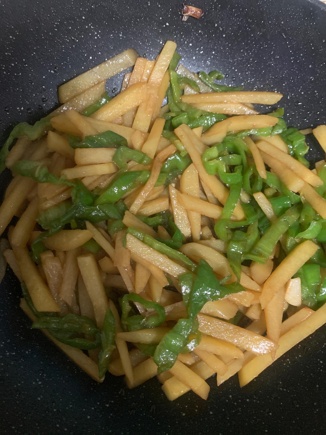 青椒土豆丝