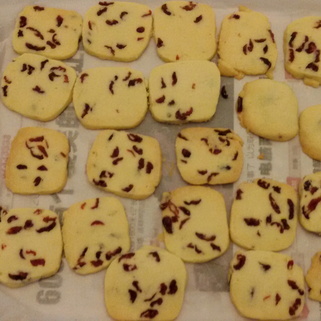 蔓越莓饼干 蔓越莓曲奇