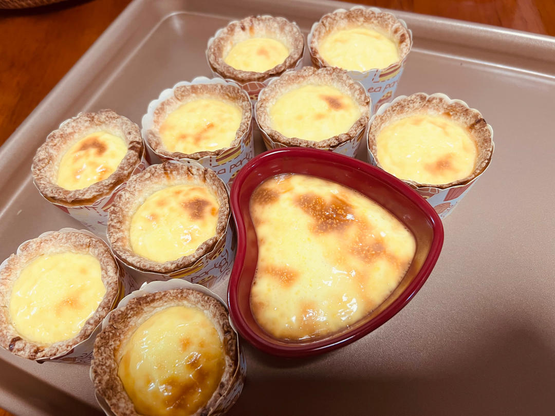 🌈外酥里嫩❗️吃一口就爱上的德式布丁塔