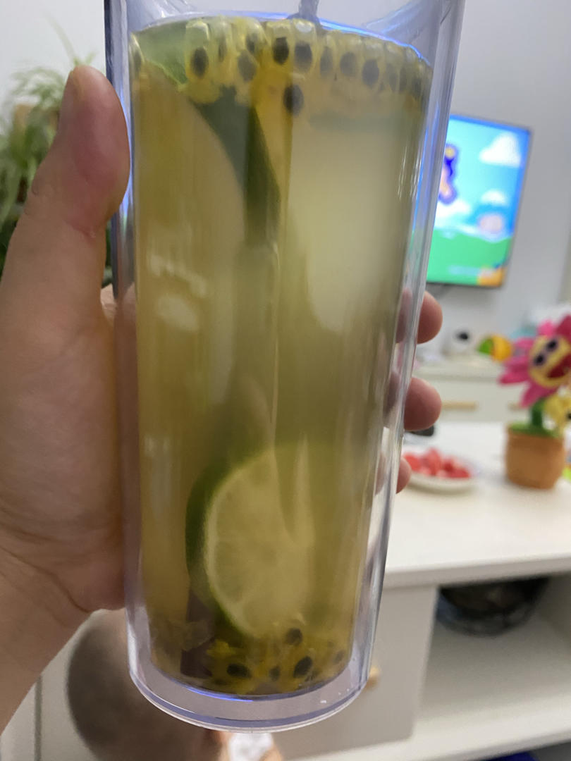 百香果蜂蜜柠檬茶🍯🍋