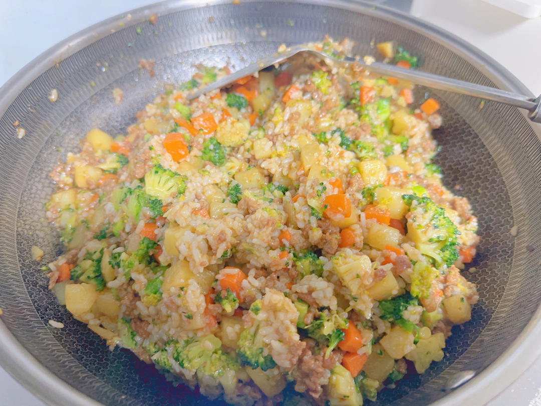 儿童版照烧牛肉烩饭，软糯糯超入味！特别好吃