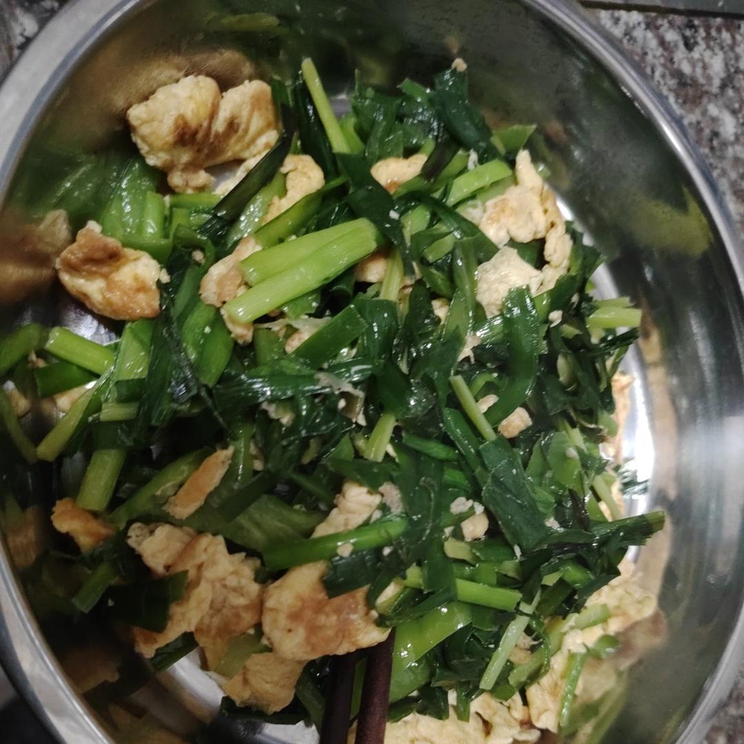 韭菜炒鸡蛋——三分钟快手下饭菜 掌握火候的秘诀