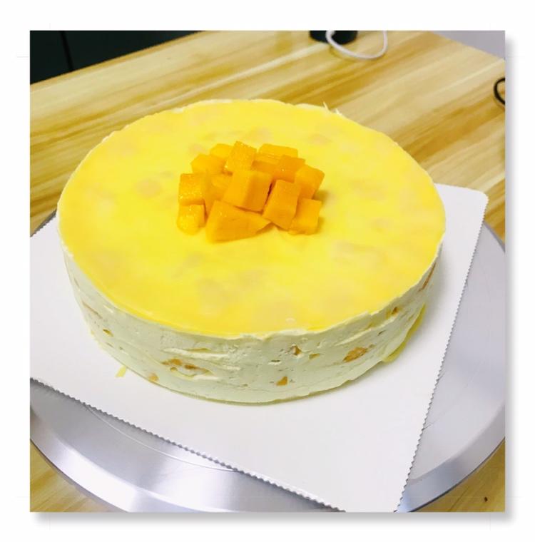零基础做芒果千层蛋糕（8寸）