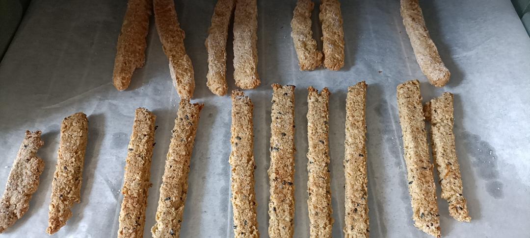 简单粗暴的婴儿米粉饼干