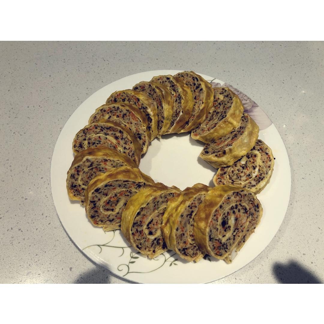 低脂减肥豆腐皮鸡肉卷