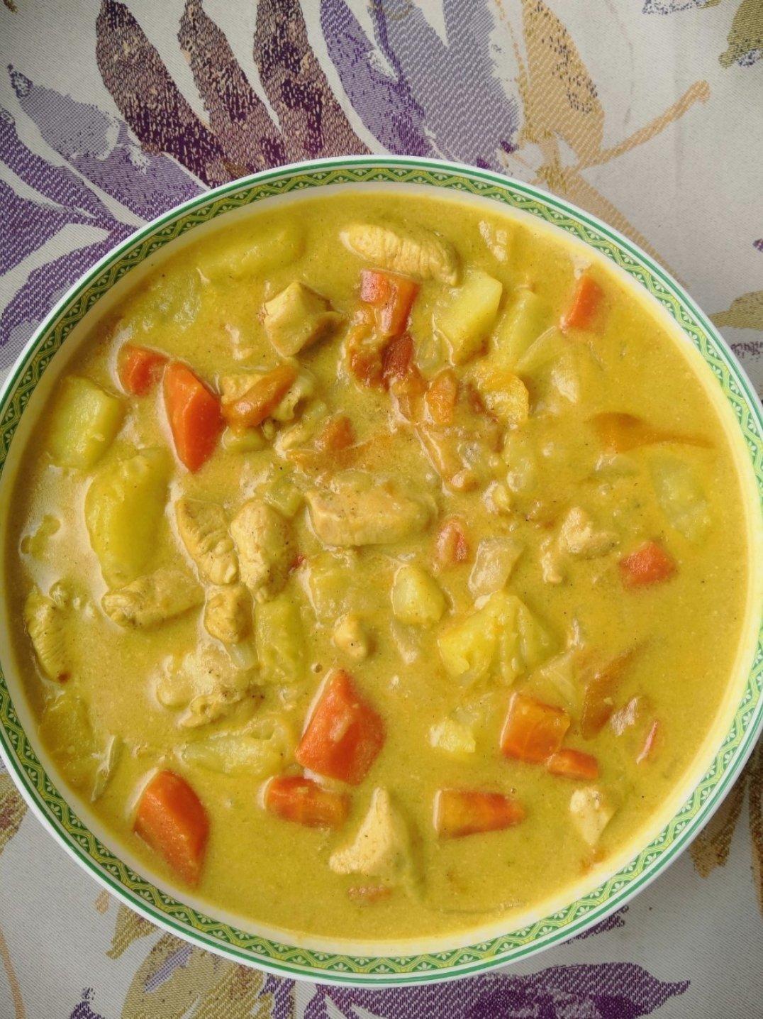 大S版网红咖喱鸡肉饭