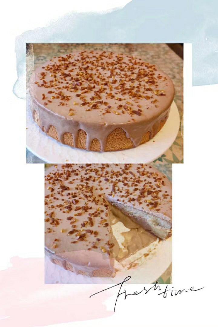 《Tinrry+》醇香爆浆巧克力奶盖蛋糕（6寸配方）