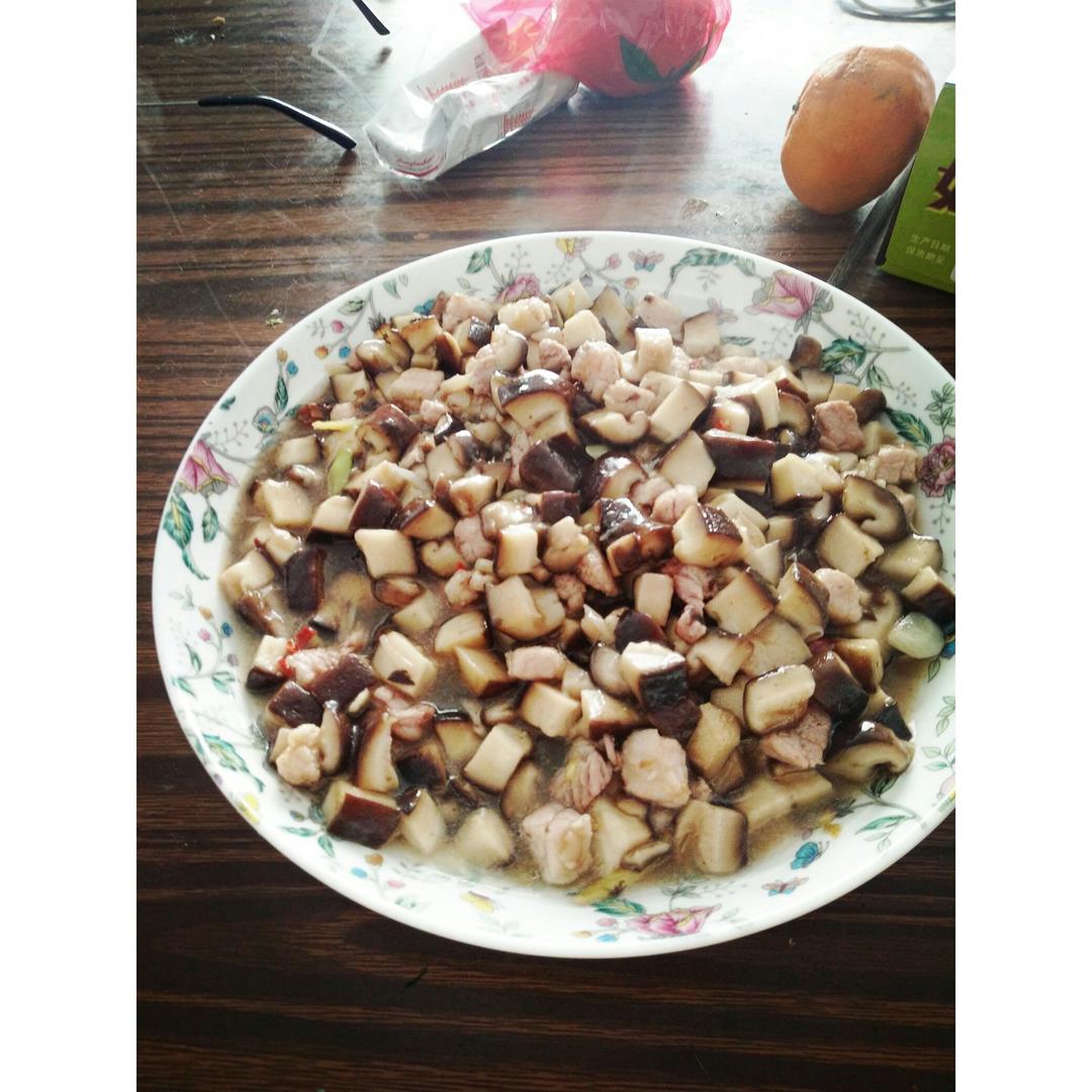 蚝油香菇丁 Shiitake mushroom in oyster sauce