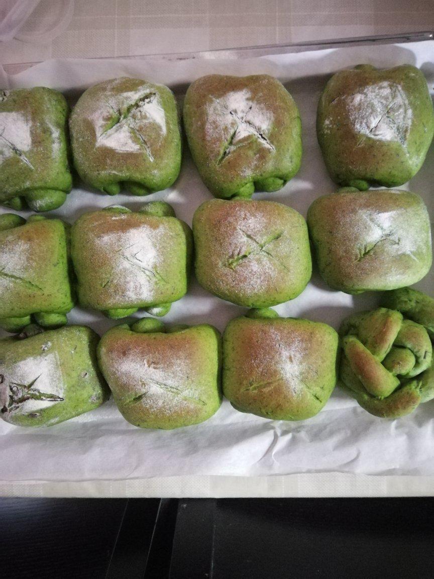 艾草面包