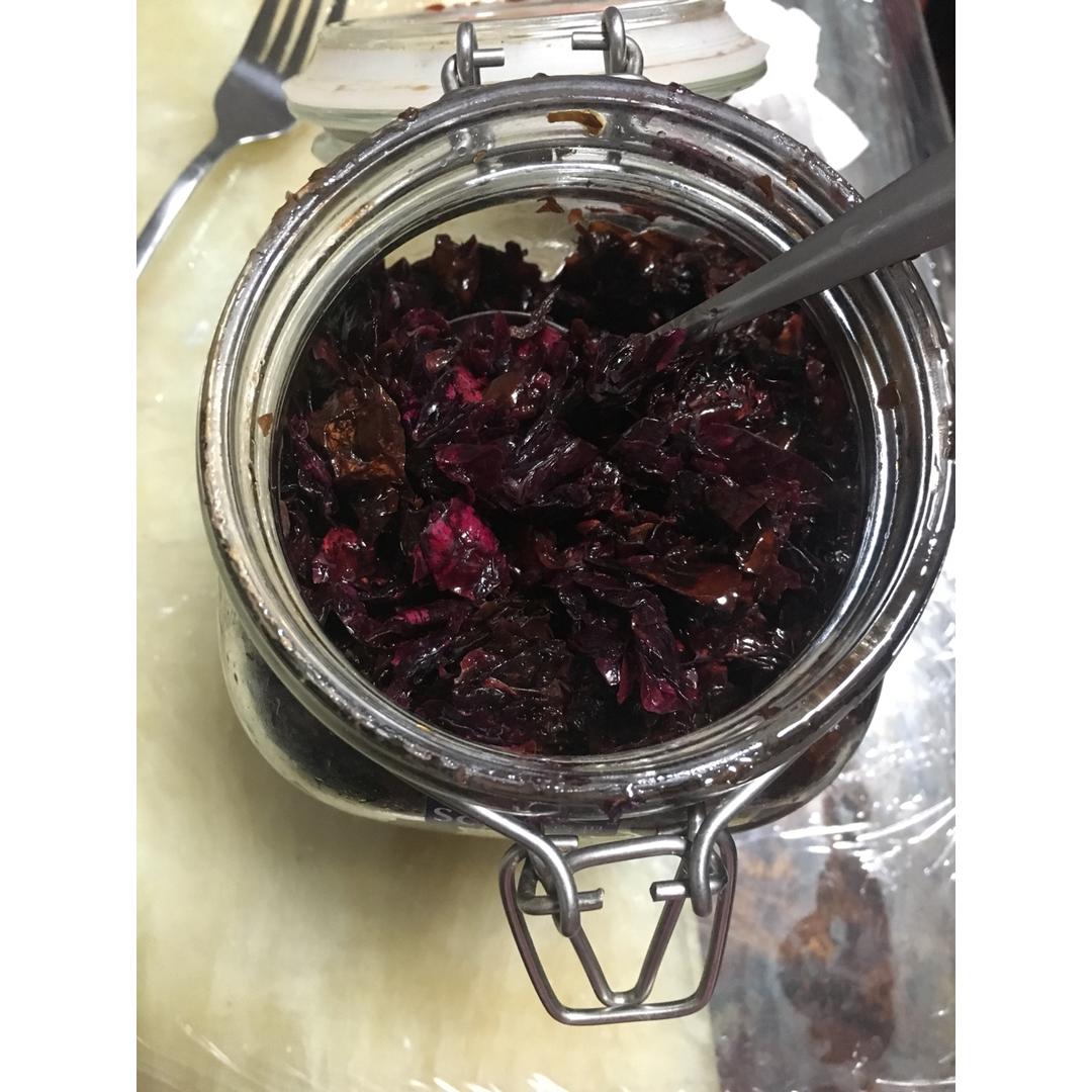 纯手工自制风靡云南的鲜花饼馅料——玫瑰酱