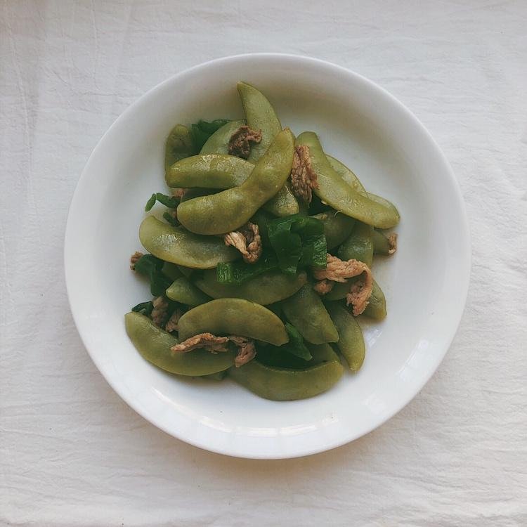 下饭神器 扁豆炒肉
