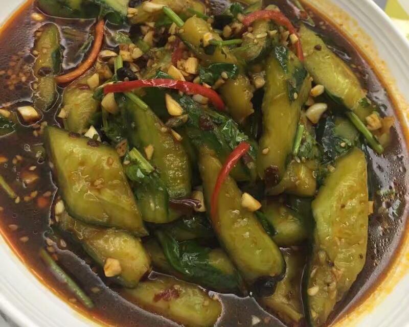 凉拌青瓜的做法