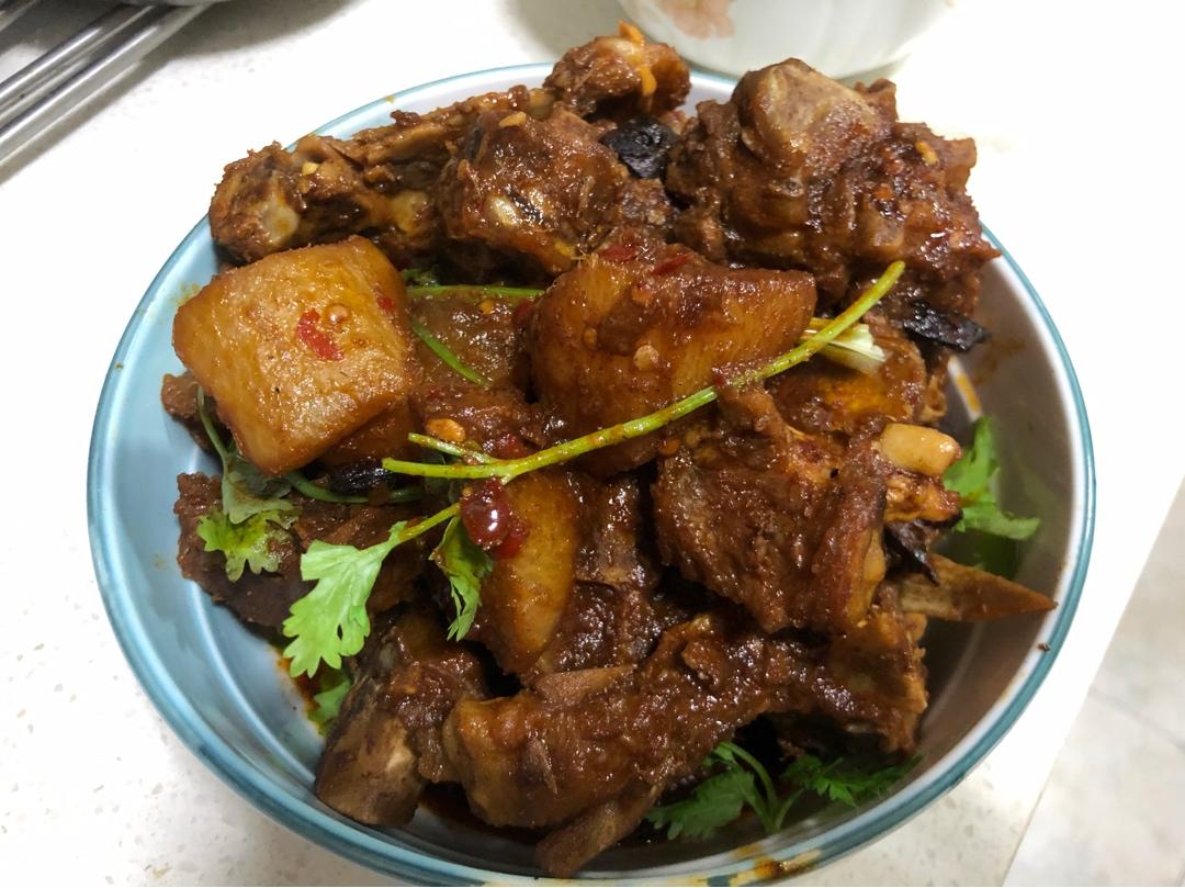 红烧羊蝎子（年夜饭）