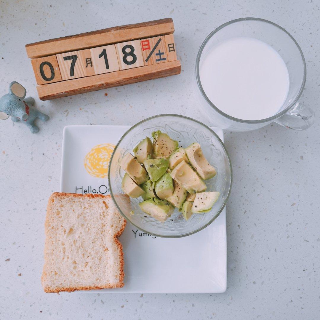 早餐之牛油果鸡蛋沙拉