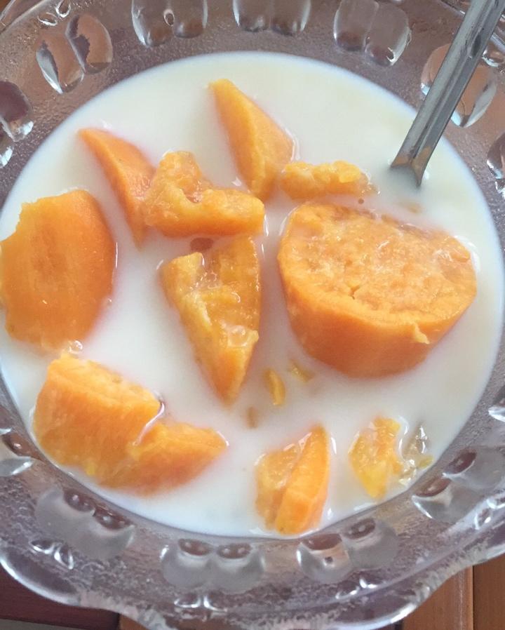 牛奶红薯糖水