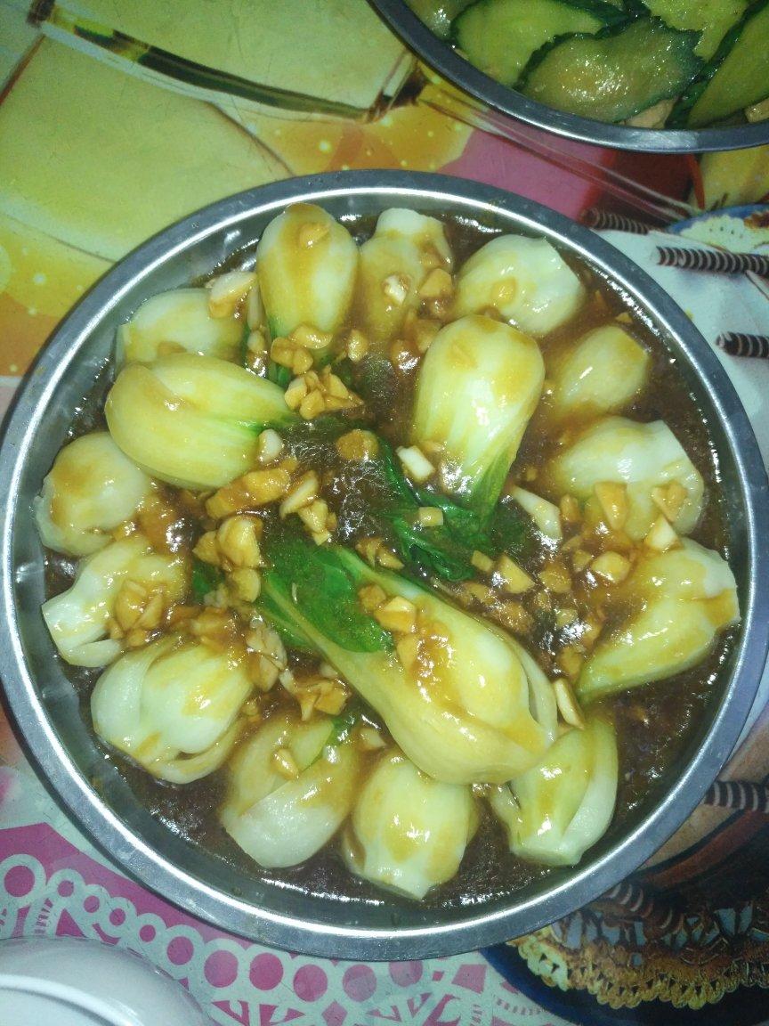白灼油菜