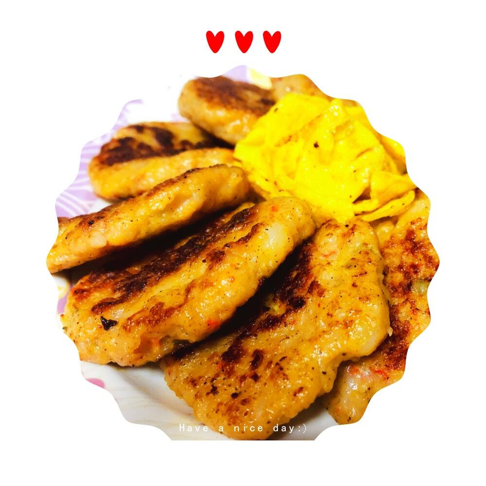 小羽私厨之甜辣虾饼