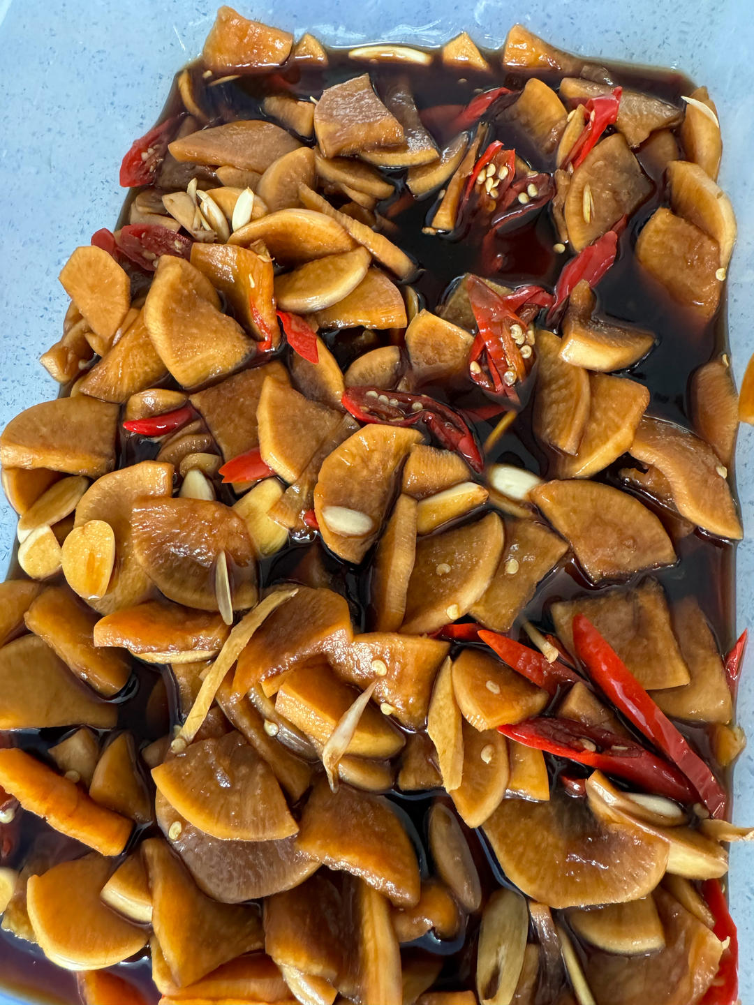 脆爽萝卜-腌萝卜-酸辣萝卜