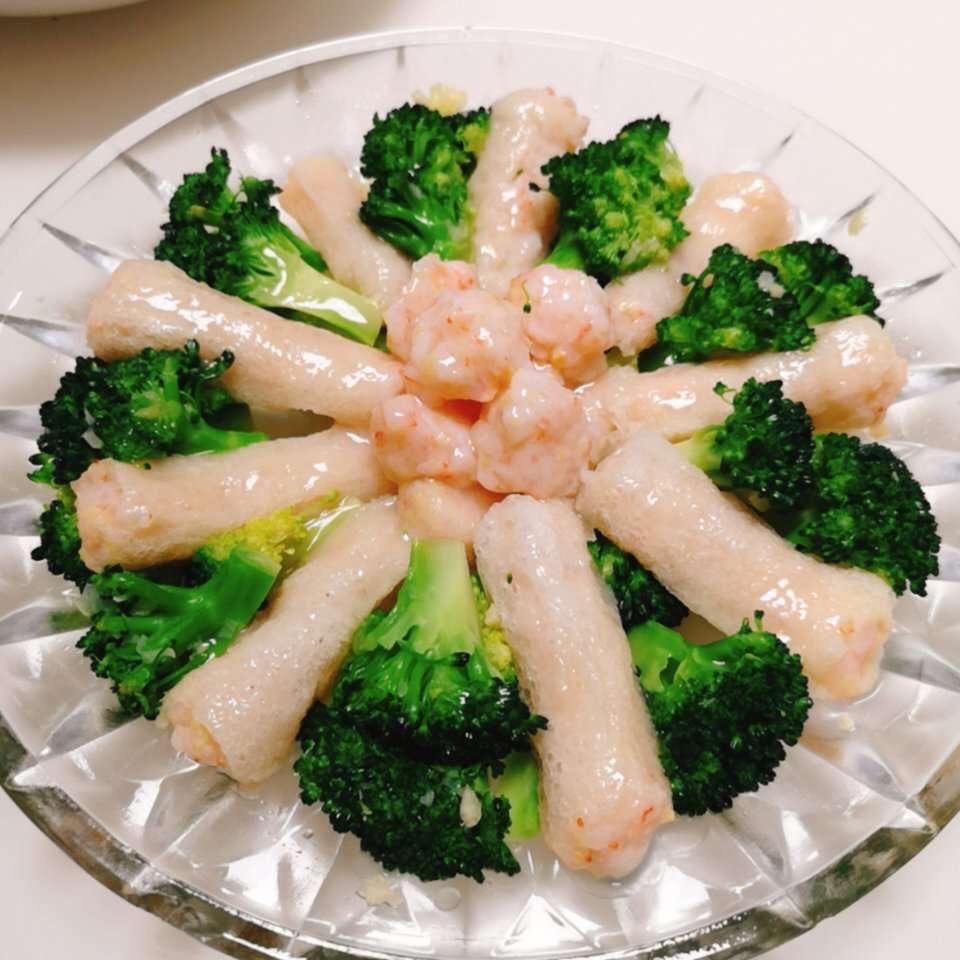 西兰花炒虾仁🍤