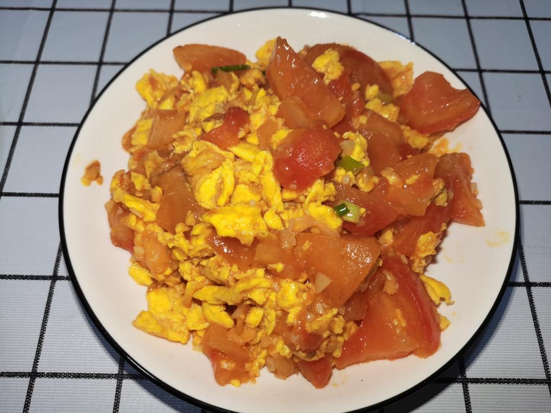 西红柿炒鸡蛋