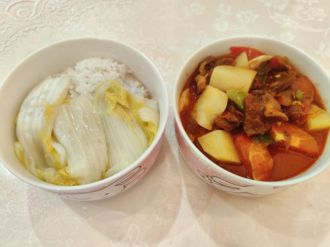 土豆炖牛肉