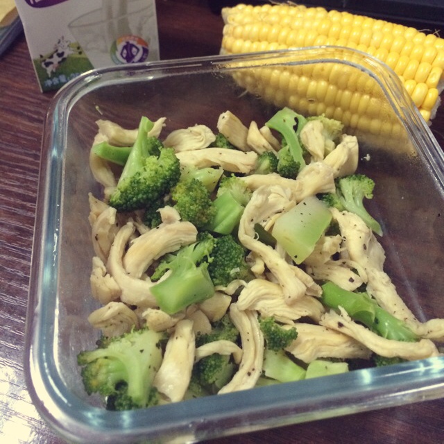 西兰花炒肉片