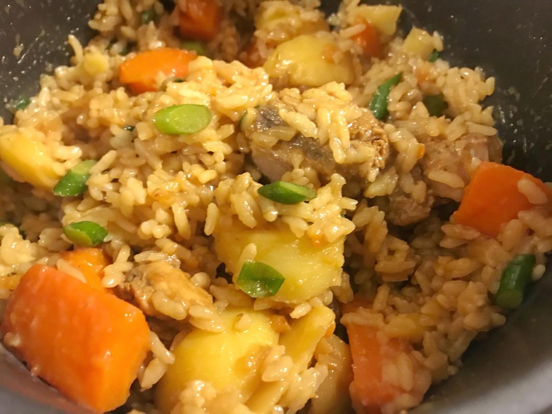 零失败的电饭煲排骨焖饭